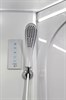 DETO Душевая кабина L602R LED, размер 120x80 см, профиль матовый хром, стекло прозрачное L602RLED - фото 223159