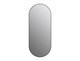 CERSANIT Зеркало ECLIPSE smart 50x122 с подсветкой овальное в черной рамке - фото 226847