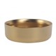 ABBER Раковина накладная  Bequem AC2108MMG золото матовое, диаметр 36 см - фото 227106