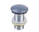 Bronze de Luxe 1001GR Донный клапан без перелива светло-серый (керамическая крышка) - фото 228842