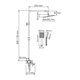 WASSERKRAFT Душевая система-стойка со смесителем с изливом, хром - фото 230757