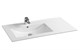 SANVIT Рольф L Тумба подвесная для ванной комнаты, 2 выдвижных ящика на одном уровне и 1 внутренний ящик  (раковина r9120L) - фото 231285