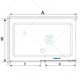RGW Stilvoll Душевой уголок SV-42G, прямоугольный, размер 80x120 см, двери раздвижные 32324282-16 - фото 232764