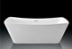 AQUATEK Верса Ванна акриловая прямоугольная отдельностоящая 1780*800*630 в комплекте со сливом и ножками, цвет белый - фото 234353