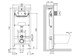 BELBAGNO Инсталляция 120 для подвесного унитаза, 1150х500х120 мм, со смывным бачком скрытого монтажа, фронтальное управление, крепление к стене в комплекте - фото 235018