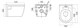 BELBAGNO Loto Комплект 3 в 1 Унитаз подвесной с сиденьем BelBagno LOTO BB070CHR/SC + Система инсталляции для унитазов BelBagno BB002-80  с кнопкой смыва BB014-SR-BIANCO - фото 235148