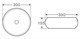 BELBAGNO Раковина накладная керамическая круглая BB1114, круглая, 315х315х160, цвет белый - фото 235429