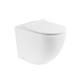 BELBAGNO Sfera-R Чаша унитаза приставного безободкового, P-trap, цвет белый - фото 236397