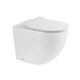 BELBAGNO Sfera-R Чаша унитаза приставного безободкового, P-trap, цвет белый - фото 236404