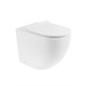 BELBAGNO Sfera-R Чаша унитаза приставного безободкового, P-trap, цвет белый - фото 236407