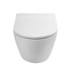 BELBAGNO Sfera-R Чаша унитаза подвесного безободкового, смыв TORNADO, цвет белый - фото 236509
