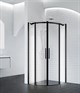 BELBAGNO Acqua Душевой уголок полукруглый, размер 100х100 см, двери раздвижные, стекло 8 мм - фото 236544