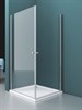 BELBAGNO Etna Душевой уголок квадратный, размер 70х70 см, двери распашные, стекло 6 мм - фото 237022