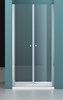 BELBAGNO Etna Душевая дверь в нишу, размер 140 см, двери распашные, стекло 6 мм - фото 237576