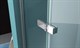 BELBAGNO Kraft Душевая дверь в нишу, размер 80 см, двери распашные, стекло 6 мм - фото 237887