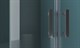BELBAGNO Kraft Душевой уголок полукруглый, размер 100х100 см, двери распашные, стекло 6 мм - фото 237983