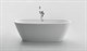 BELBAGNO Ванна акриловая без перелива BB72-1500-W0, 1500x760x600, отдельностоящая, размер 150х75 см, белая - фото 239000