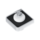 DAMIXA Jupiter Стеклянный диспенсер для жидкого мыла с настенным держателем, цвет черный - фото 240247