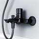 AM.PM F85A10522 X-Joy TouchReel смеситель д/ванны/душа нажимной, черный - фото 240803