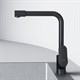 AM.PM F8005722 Like, смеситель для кухни с каналом для питьевой воды, L-излив, черный матовый, шт. - фото 240951