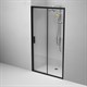 AM.PM W90G-110-1-195BT Gem Solo Дверь душевая 110х195, стекло прозрачное, профиль черный матовый - фото 241164