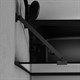 AM.PM W90BS-080-140BT Gem шторка на борт ванны 80х140, фиксированная, черный, стекло прозрачное - фото 241171