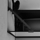 AM.PM W90BS-080-140BM Gem шторка на борт ванны 80х140, фиксированная, черный, стекло матовое - фото 241202