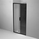 AM.PM W90G-100-1-195BG Gem Solo Дверь душевая 100х195, стекло тонированное, профиль черный матовый - фото 241577