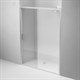 AM.PM W90G-150-1-195MT Gem Solo Дверь душевая 150х195, стекло прозрачное, профиль матовый хром - фото 241624