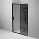 AM.PM W90G-120-1-195BG Gem Solo Дверь душевая 120х195, стекло тонированное, профиль черный матовый - фото 241630