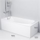 AM.PM W30A-170-075W-A Sensation, ванна акриловая A0 170х75 см, шт - фото 242001