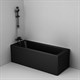 AM.PM W93A-170-070B-S Gem S, панель боковая для ванны 170х70, черныйая - фото 242032