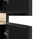 AM.PM M85ACHR0306BM X-Joy, шкаф-колонна, подвесной, правый, 30 см, цвет: черный матовый - фото 242372