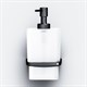 AM.PM A50A36922 Inspire V2.0, Стеклянный диспенсер для жидкого мыла с настенным держателем, черный, шт - фото 242664