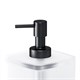 AM.PM A50A36922 Inspire V2.0, Стеклянный диспенсер для жидкого мыла с настенным держателем, черный, шт - фото 242665