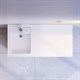AM.PM M85AWPL1001WG X-Joy,  Раковина над стиральной машиной, литьевой мрамор, левая, 100 см, белый глянец - фото 243099