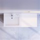 AM.PM M85AWPL1201WG X-Joy, Раковина над стиральной машиной, литьевой мрамор, левая, 120 см, белый глянец - фото 243113