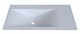 MADERA Pulsus Раковина накладная  прямоугольная, искусственный мрамор, ширина 100 см - фото 246243