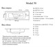 MADERA Modul Раковина накладная  прямоугольная, искусственный мрамор, ширина 50 см - фото 246250