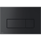 ALCA PLAST Кнопка управления для скрытых систем инсталляции, черный мат - фото 246697