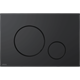 ALCA PLAST Кнопка управления для скрытых систем инсталляции, черный матовый - фото 246707