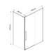 VINCEA Arno Душевой уголок двери раздвижные, размер 150х90 см, профиль - хром / стекло - прозрачное, стекло 8 мм - фото 247076