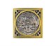 Bronze de Luxe Трап вертик выход с дизайн-решеткой Дракон, бронза - фото 247398
