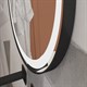 CEZARES Cadro Зеркало в металлической раме, со встроенной подсветкой, сенсорным выключателем и подогревом, 12V, 220-240V, 1007x30 - фото 247738