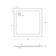 CEZARES Поддон SMC TRAY-M-A-100-35-W квадратный, размер 100х100 см, высота 3,5 см, цвет белый - фото 248040