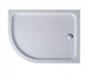 CEZARES Акриловый поддон TRAY-A-RH-100/80-550-15-W-R полукруглый-асимметричный, размер 100х80 см, высота 15 см, цвет белый TRAY-A-RH-100/80-550-15-W-R - фото 248080