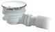CEZARES Акриловый поддон TRAY-A-RH-100/80-550-15-W-R полукруглый-асимметричный, размер 100х80 см, высота 15 см, цвет белый TRAY-A-RH-100/80-550-15-W-R - фото 248081