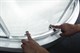 CEZARES Anima Душевой уголок полукруглый-ассиметричная двери раздвижные, профиль - хром / стекло - прозрачное, размер 120х90 см, стекло 6 мм - фото 249219