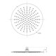 LEMARK Верхний душ 1-функциональный круглый диаметр 30 см, цвет хром - фото 249553