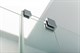 CEZARES Stream Шторка на ванну раздвижная, профиль - хром / стекло - прозрачное, ширина 90 см, стекло 8 мм - фото 249685